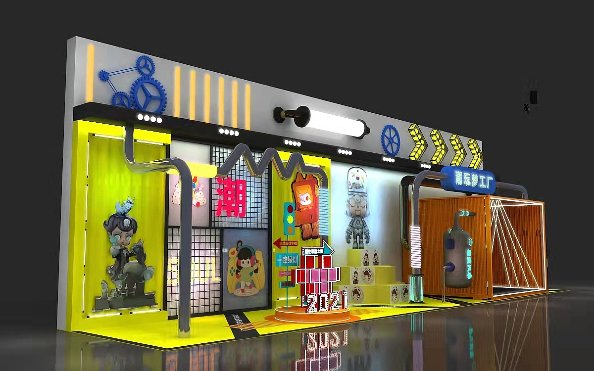 潮玩梦工厂 从动漫展台到IP开发的沉浸式新体验